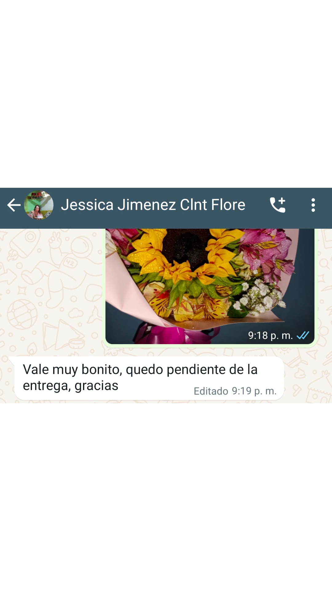 Flores a domicilio entrega en pasto h