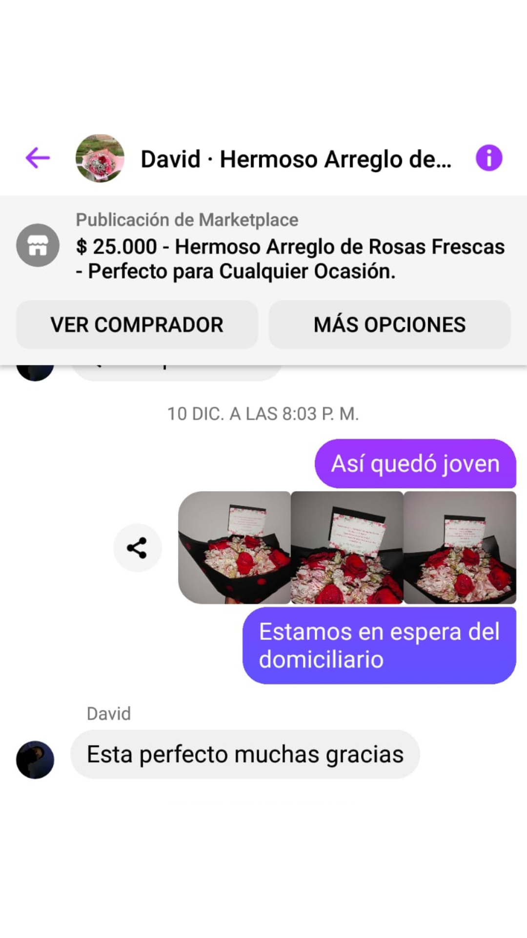 Flores a domicilio entrega en pasto victoria